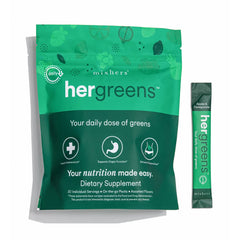 Ingredients from whole foods for MIXHERS Hergreens Greens & Veggie Powder