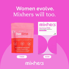 On-the-go Hertime PMS+ single-serve sachets for daily use