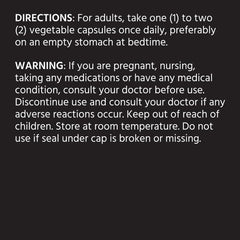 Non-GMO and gluten-free ML Naturals 5-HTP capsules