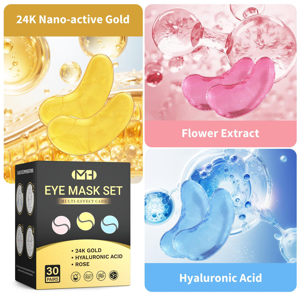 MLDWYH Hyaluronic Eye Mask, moisturizing boost around the eyes