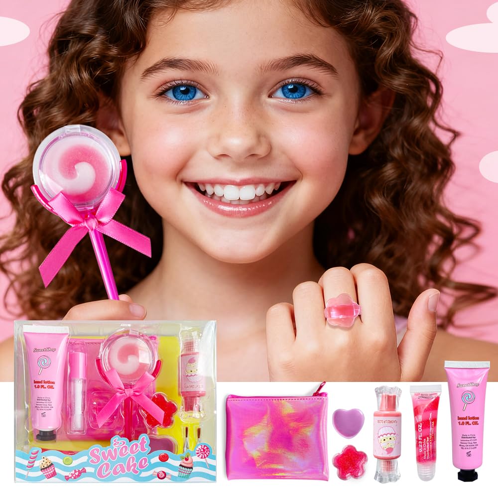 M&U MAKE YOU UP lollipop shaped lip gloss for fun daily looks