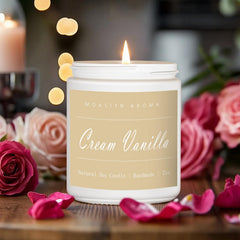 Hand-poured soy wax candle by MOASITN