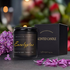 Natural ingredients: soy wax, essential oil, cotton wick