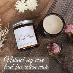 Pet-friendly soy candle suitable for homes with pets