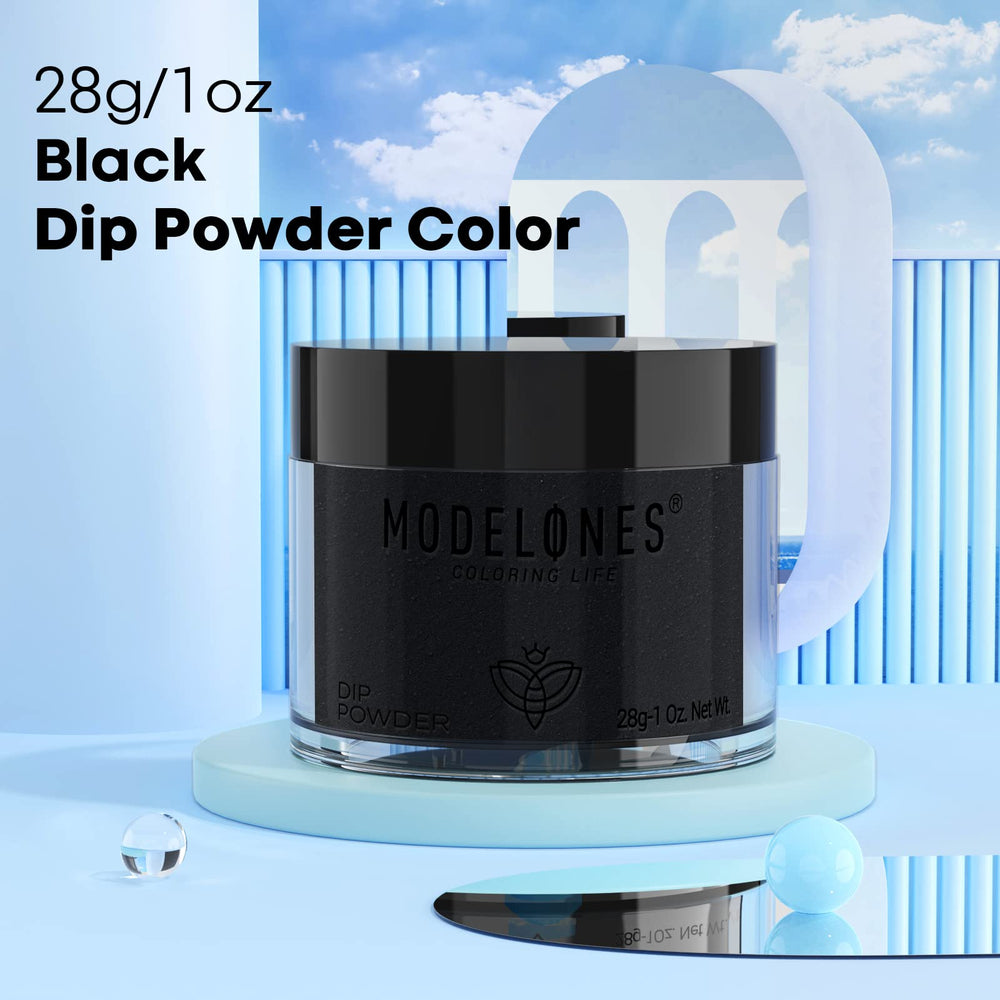 Modelones Black natural finish with breathable, chip-resistant wear.