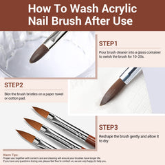 Modelones detailing brush for fine-line nail art and precision.