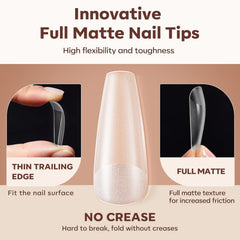 Modelones 500 piece nail tip set organized for easy access