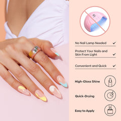 Modelones long wear dip powder finish that lasts weeks