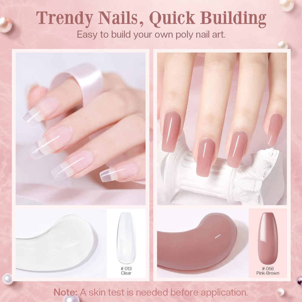 Modelones apricot gel color ideal for subtle enhancement.