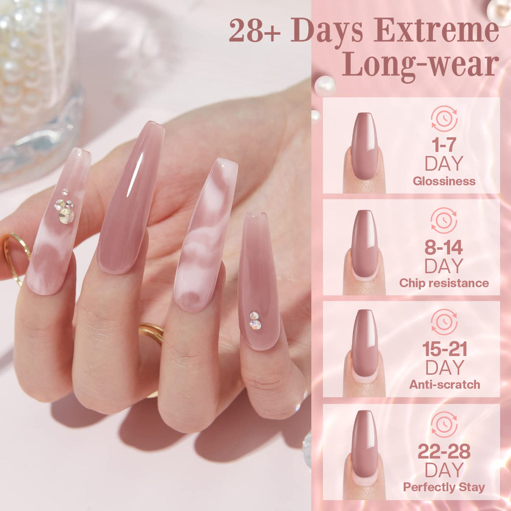 Slip solution included to improve gel application and shaping.