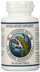 Modifilan 90 capsules bottle showing brown seaweed extract