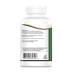 Close-up of Moducare plant sterols and sterolins blend label