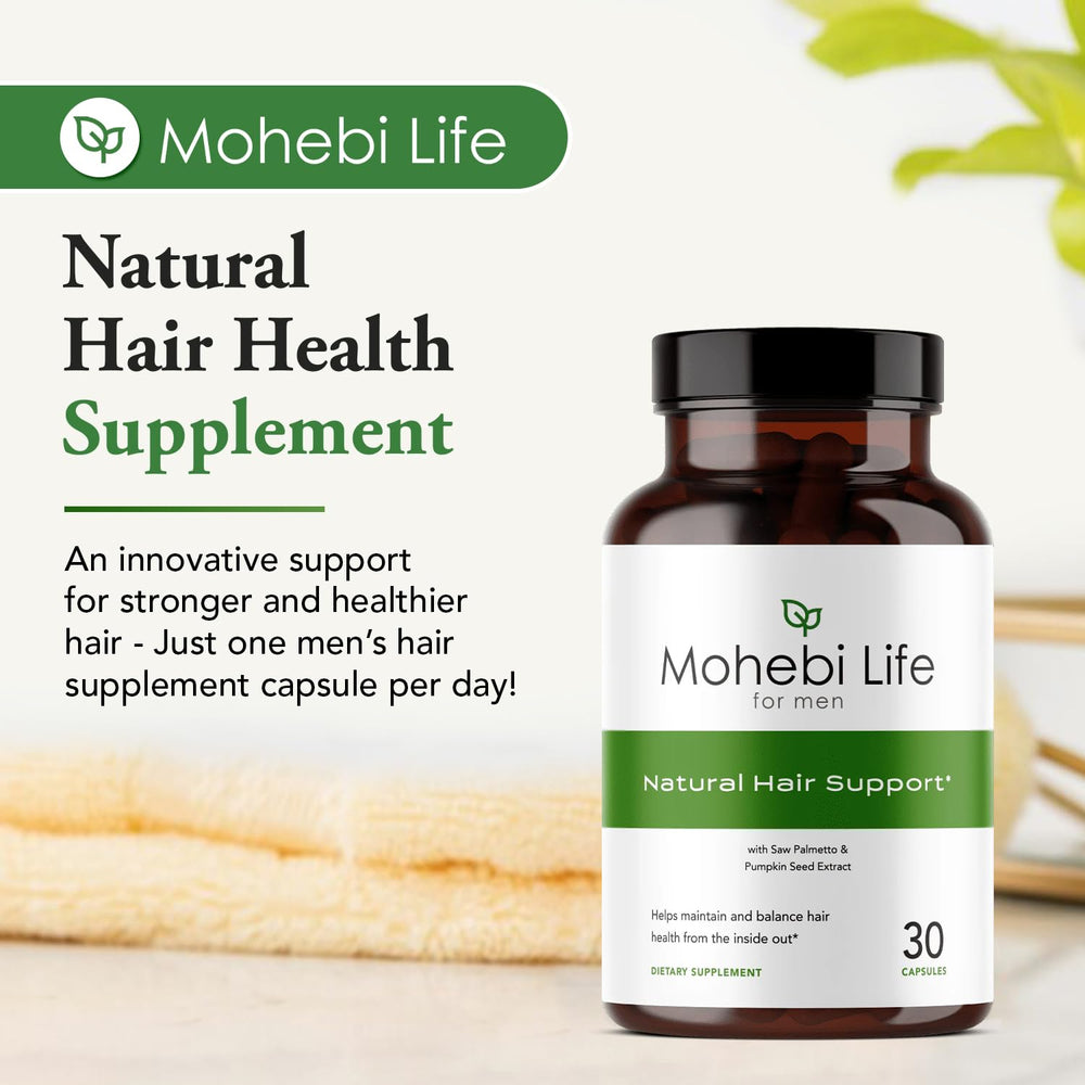 Mohebi Life Hair Growth Supplement packaging