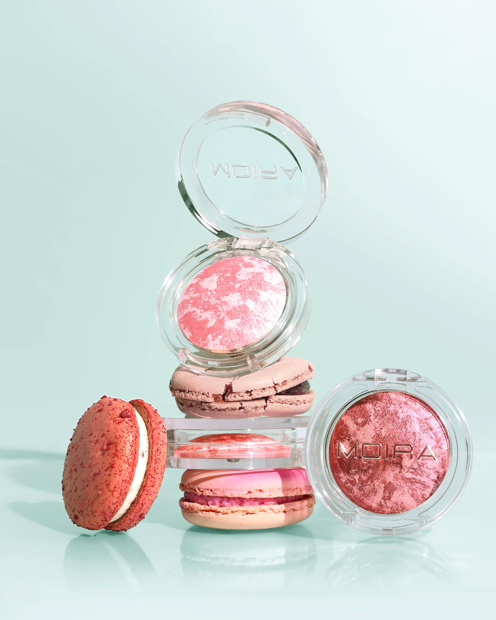 Moira Marvelous Baked Blush 001 Wedding Cake natural-lit look illustrates versatile daily glow.