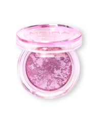 Moira Marvelous Baked Blush Blueberry Muffin swatch for buildable color on skin
