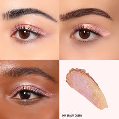 Moira Stellar Glaze Stick Shadow on eyelid for precise application and glossy finish.