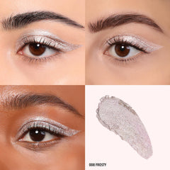 Moira Stellar Glaze Shadow 008 Frosty glide-on application for effortless blending