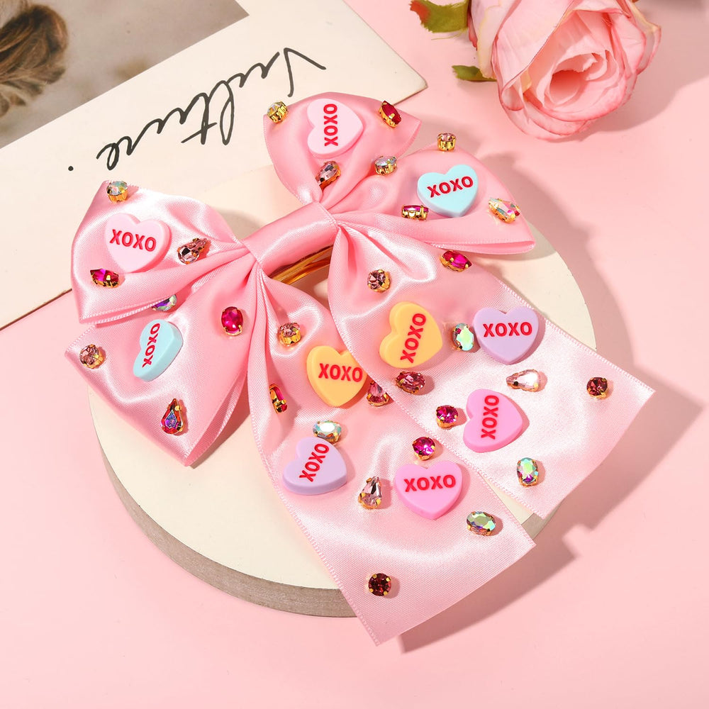 mokkia acrylic love heart earrings for a bold date-night touch