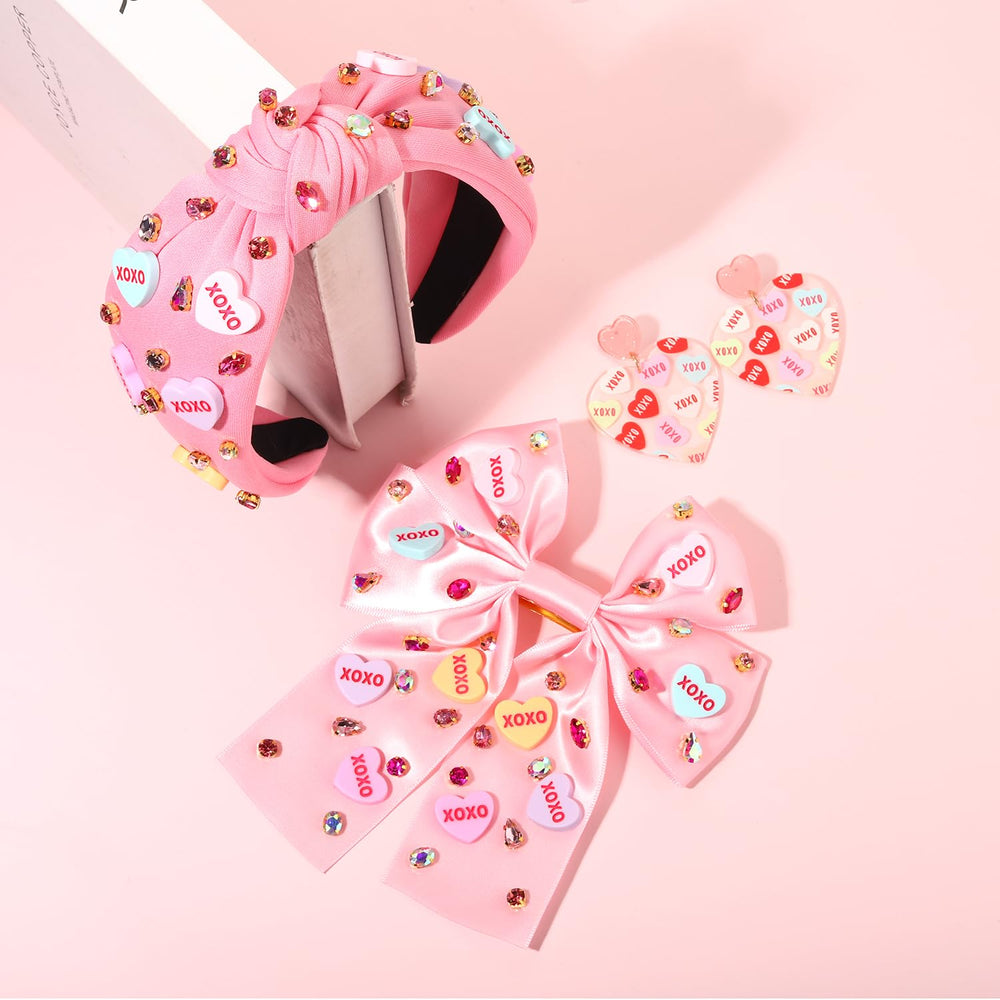 mokkia silk ribbon hair bow clip in pink satin for versatile styling