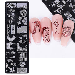 MOLILON stainless steel stamping scraper for smooth polish application.