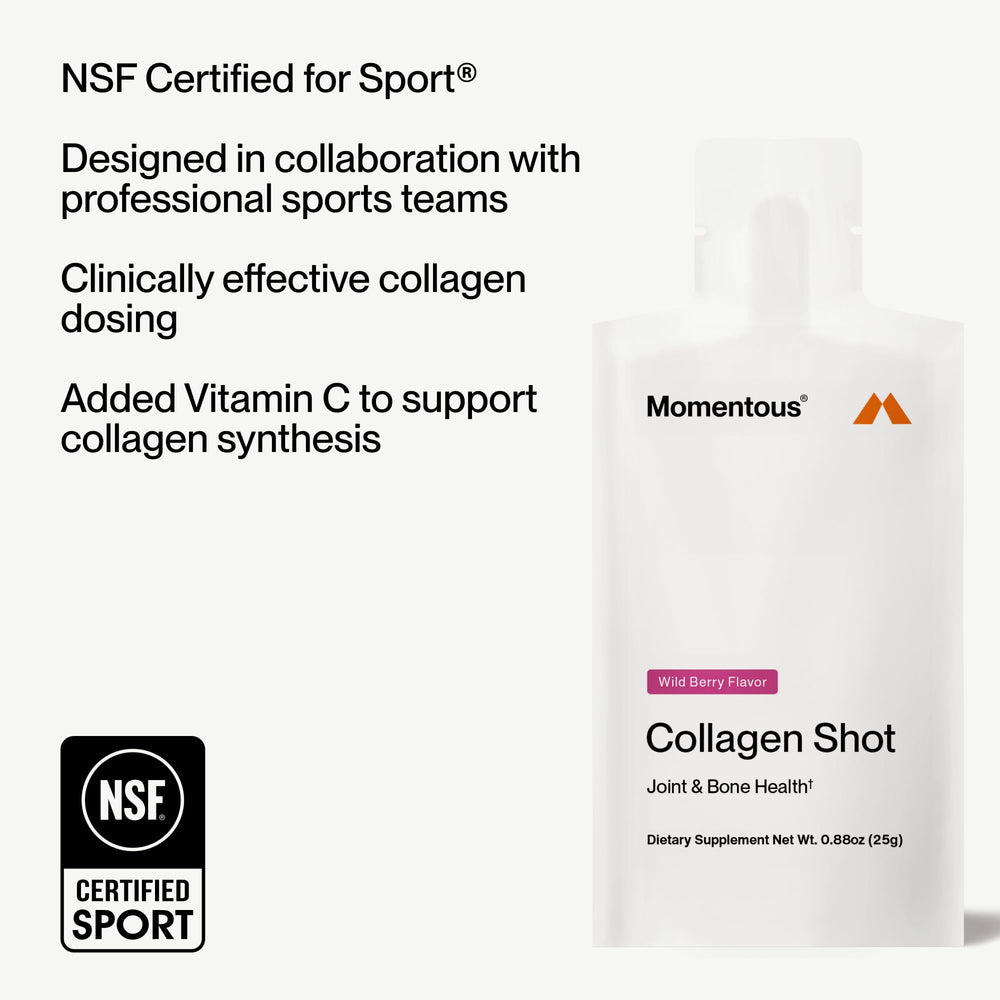 Ingredients icons for Momentous Collagen Shot Wild Berry