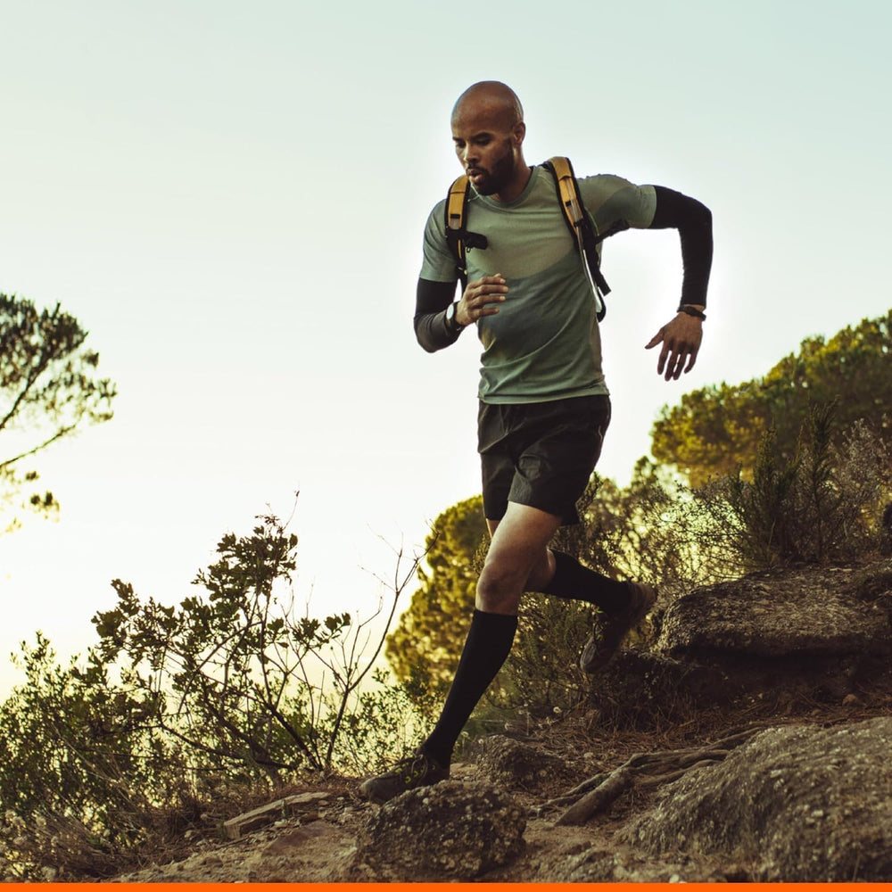 Active lifestyle shot featuring Momentous Magnesium Malate