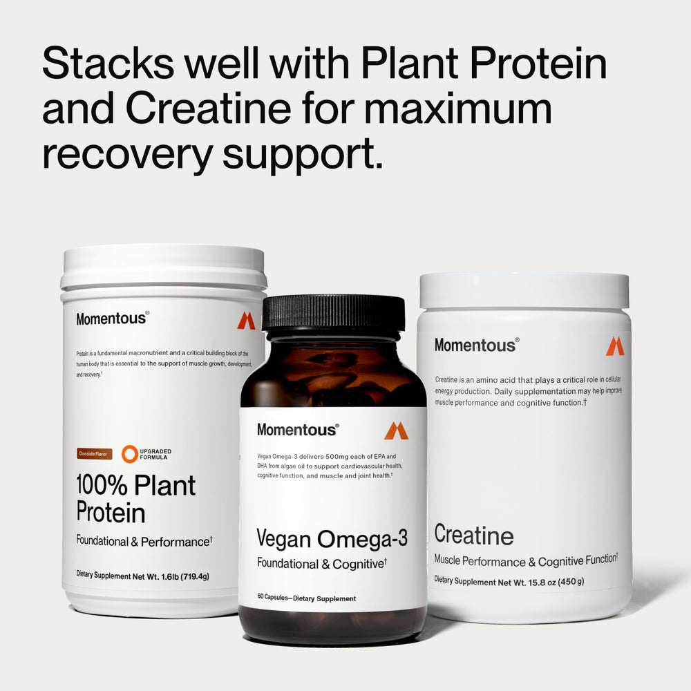 Total 1,000 mg omega-3 per serving graphic for Momentous Omega-3