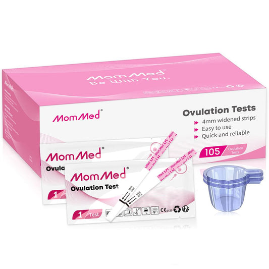 MomMed Ovulation Test Strips with 105 LH kit
