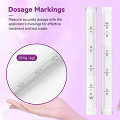 Momsnug round-tip design applicator reduces friction for a comfortable, irritation-free insertion.
