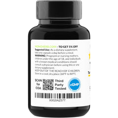 MONOHERB TUDCA bottle on a clean surface