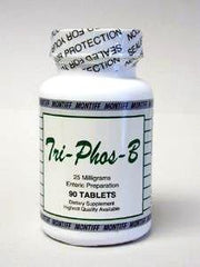 Montiff Tri-Phos-B 25 mg 90 coated tablets bottle