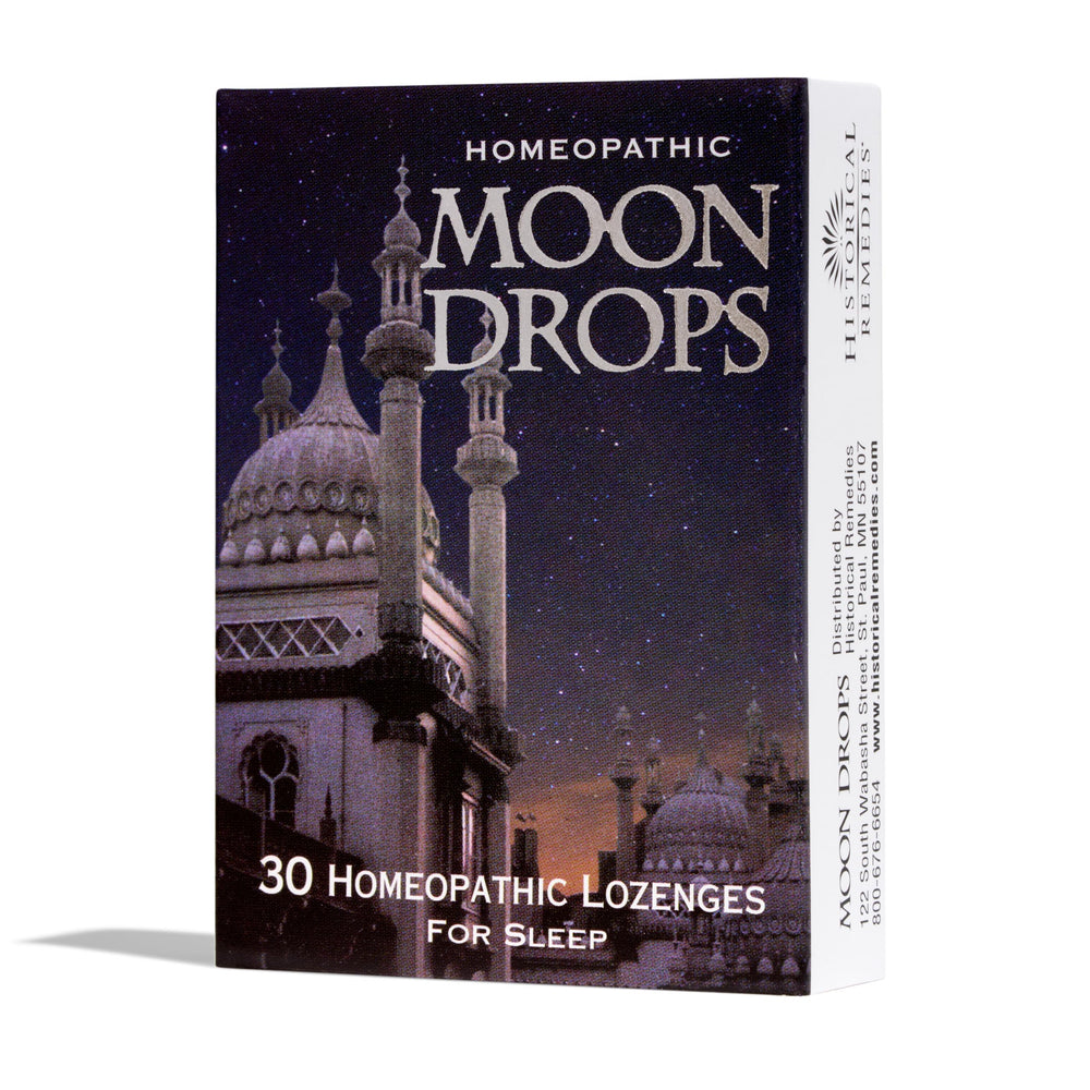 Moon Drops Sleep Aid Lozenges packaging
