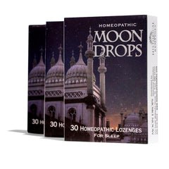 Moon Drops Sleep Aid Lozenges in vanilla flavor
