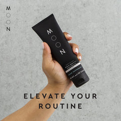 Vegan and cruelty-free MOON toothpaste branding