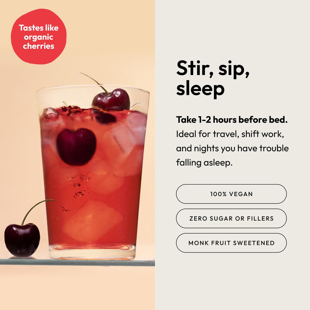Moon Juice Sleepy Magnesi-Om cherry flavor label highlighting zero sugar