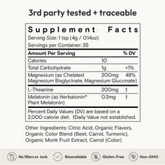 Moon Juice Sleepy Magnesi-Om label close-up with ingredients