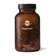 Moon Juice SuperHair hair growth vitamins for women and men (120 capsules)