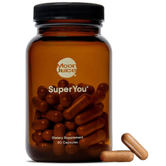 Moon Juice SuperYou bottle front with product label