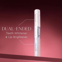 Precision brush applicator on MOON whitening pen