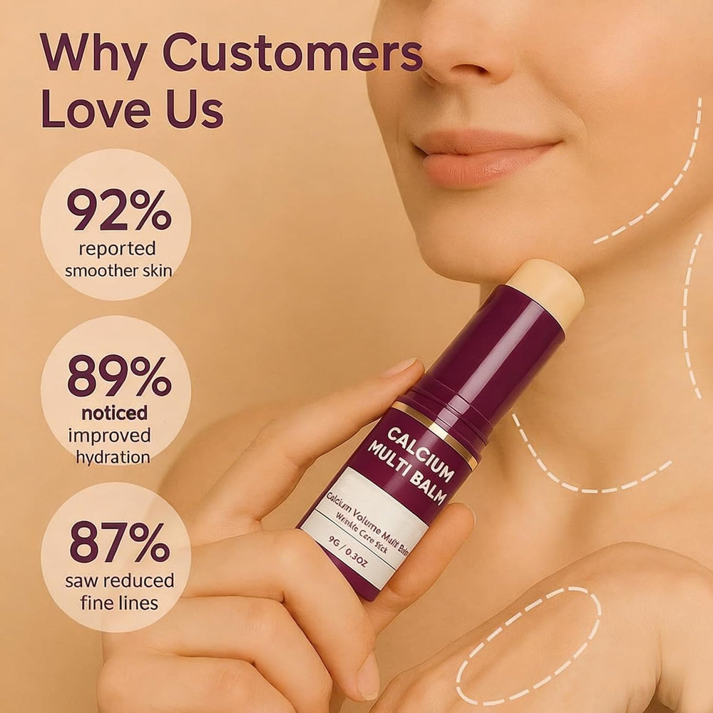 MOONGAZE Calcium Multi-Balm Stick preps skin for makeup with a soft, breathable base