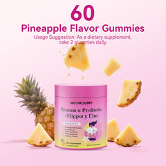 Daily dose illustration showing two MOORGUMY gummies