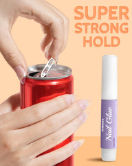 MORGLES nail glues provide secure, lasting adhesion for extensions.