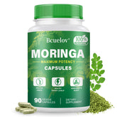 Moringa Capsules 800mg bottle and label