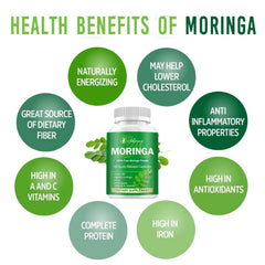 Moringa Capsules supporting gut health