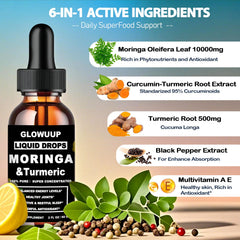 Drops rich in vitamins C and E for antioxidant support