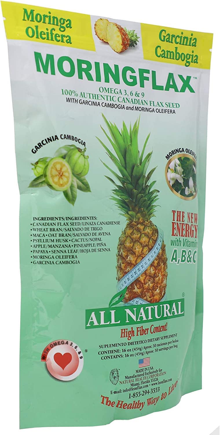 Suggested uses for Moringflax Bag Formula: smoothies, baking, cereals