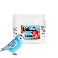 Morning Bird Calcium Plus Powder 1 oz bottle label