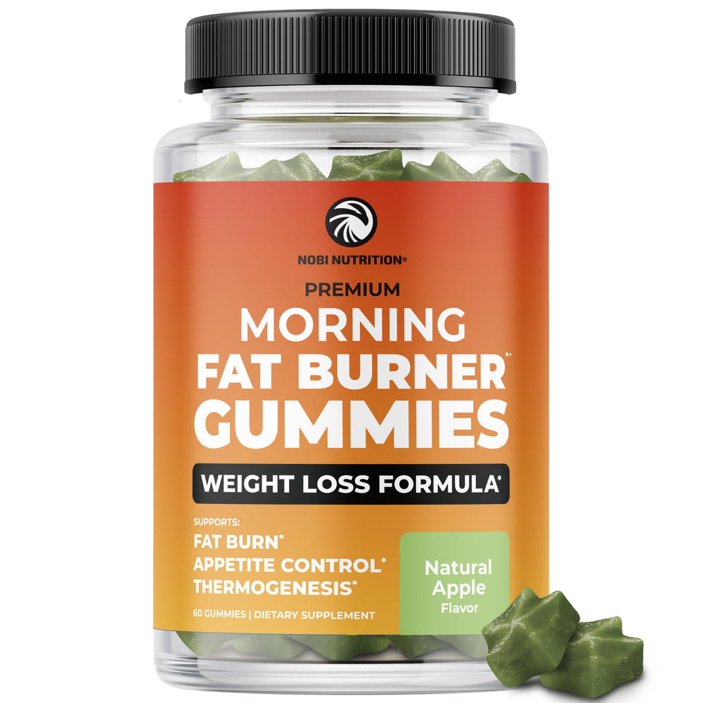 Hero image showing Morning Fat Burner Gummies bottle