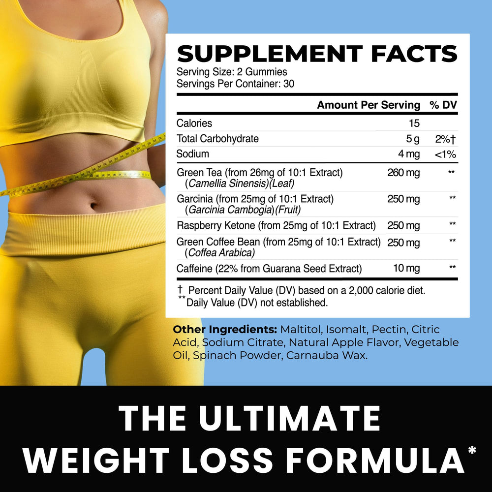 Pack shot of Morning Fat Burner Gummies