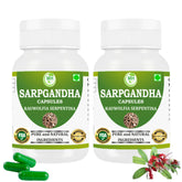 Morsan Healthcare Sarpgandha 2x60 vegetarian capsules with 500 mg extract